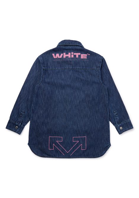 Abito con logo OFF WHITE KIDS | OGYM006F25DEN0013432
